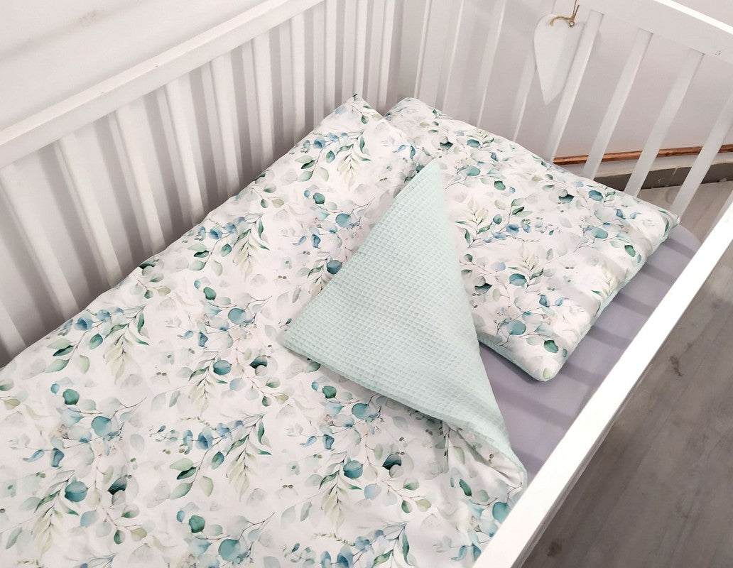 Ensemble de literie premium pour lit de bébé 5 pièces Eucalyptus